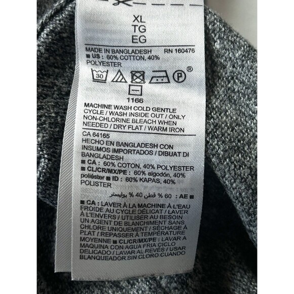 Old Navy Mens XL Gray Long Sleeve Sweater - Picture 7 of 8